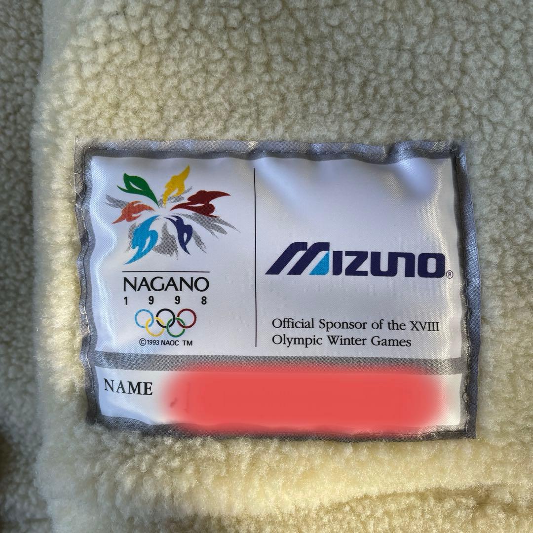 MIZUNO サイズL冬季長野オリンピックジャケット ネイビー - メルカリ