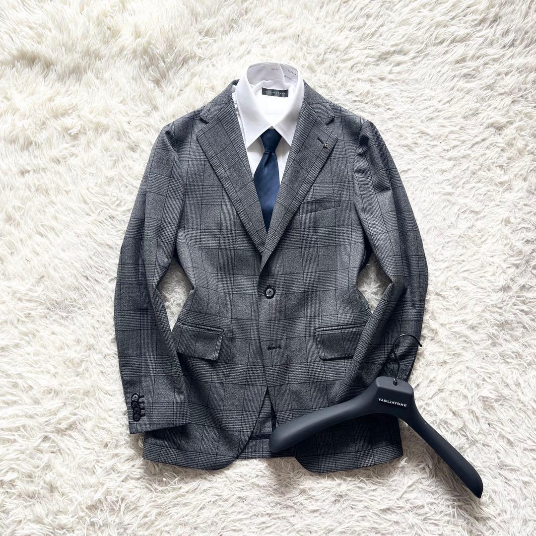 <極美品>TAGLIATORE 新ロゴ グレー ウール ジャケット サイズ44 極美品>TAGLIATORE 新ロゴ グレー ウール ジャケット サイズ44 - メルカリ