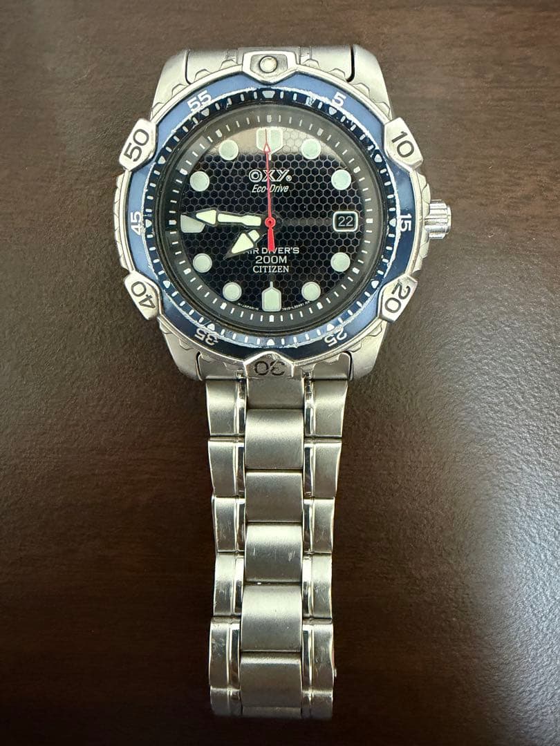 CITIZEN OXY Eco-Drive DIVERS 200M防水 - メルカリ