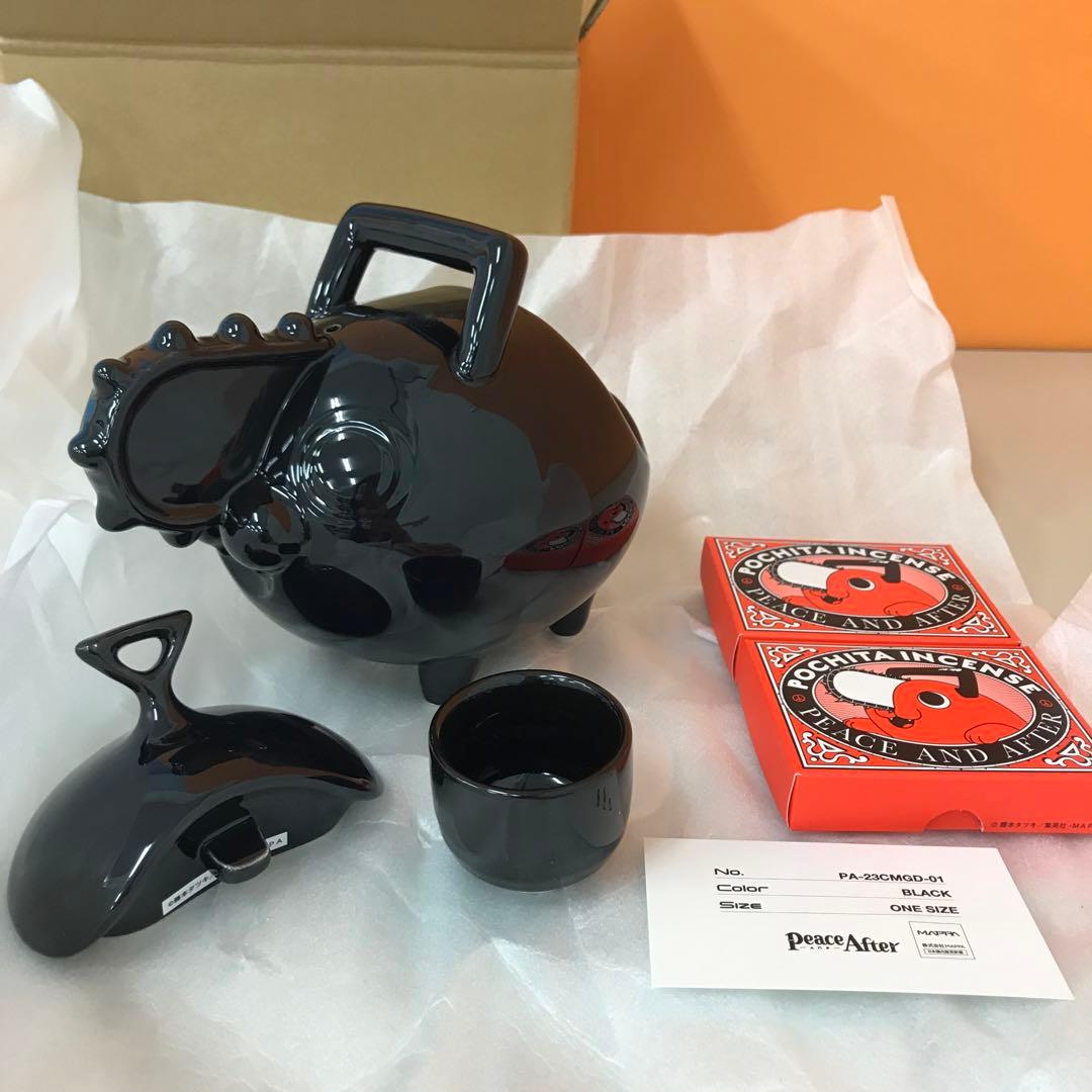 ➁ 新品未使用 チェンソーマン ポチタ お香立て お香セット 公式