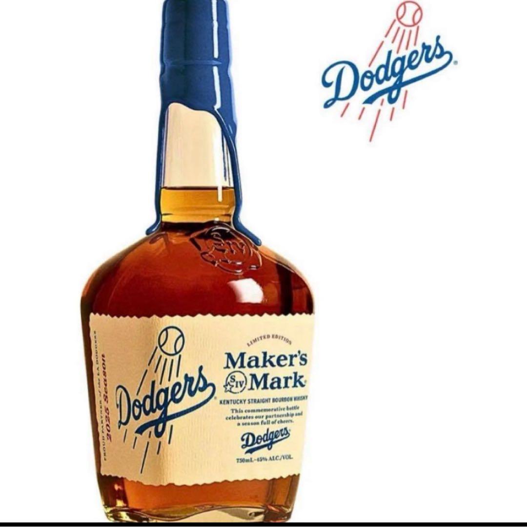 I*y様 Maker's Mark Dodgers Edition ウイスキー Maker's Mark Dodgers Edition 45% - メルカリ
