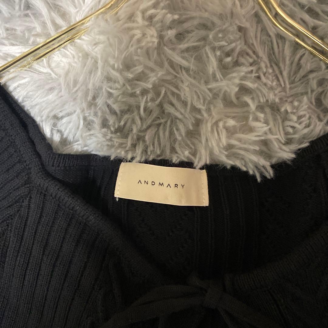 Andmary アンドマリー Nei knit set flare dress - メルカリ