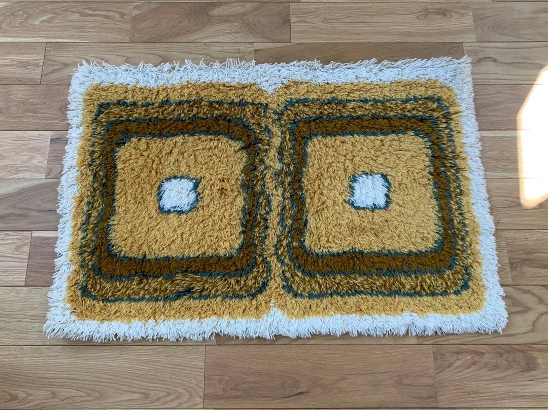 60年代 デンマーク Højer Eksport Wilton製 ラグ 未使用品 - メルカリ