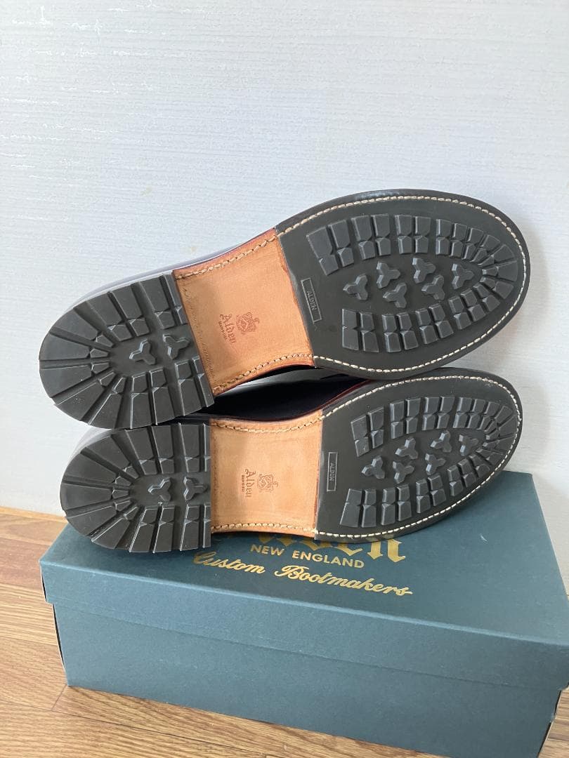 ALDENオールデンD8411C バーガンディー コードバン 9.5E