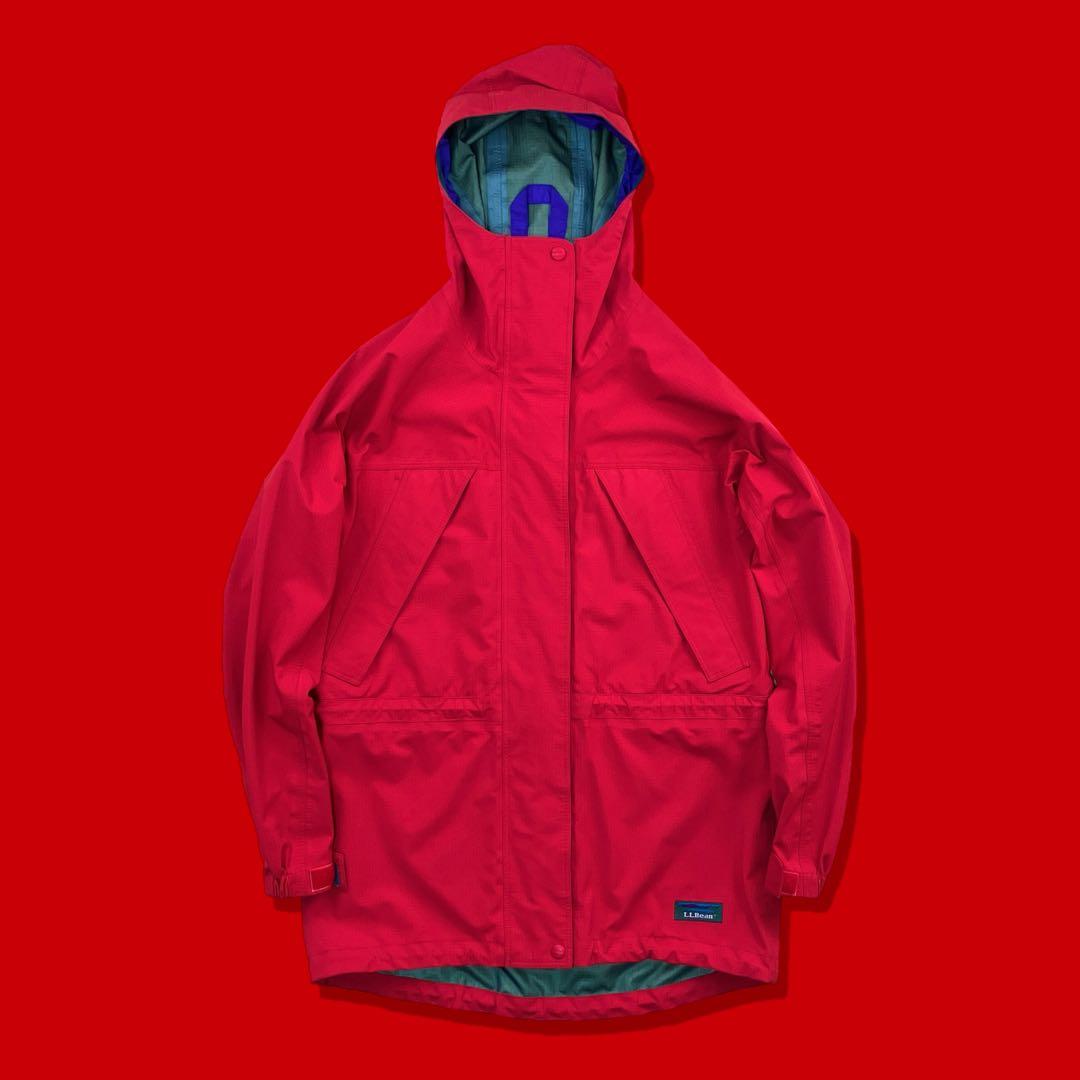 90s L.L.Bean エルエルビーン ゴアテックスマウンテンパーカー レッド