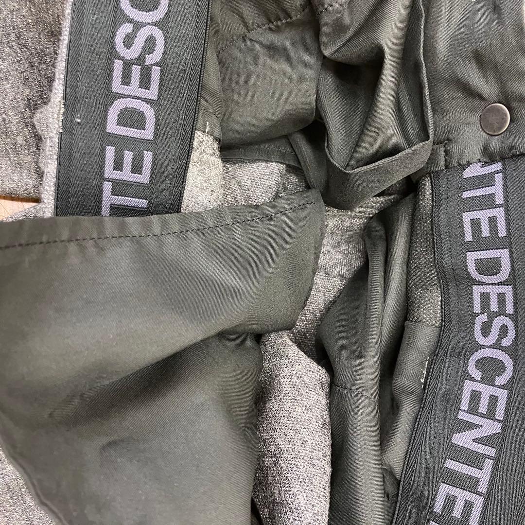 DESCENTE デサント ウールスーツ 上下セットアップ テーラード A6 灰