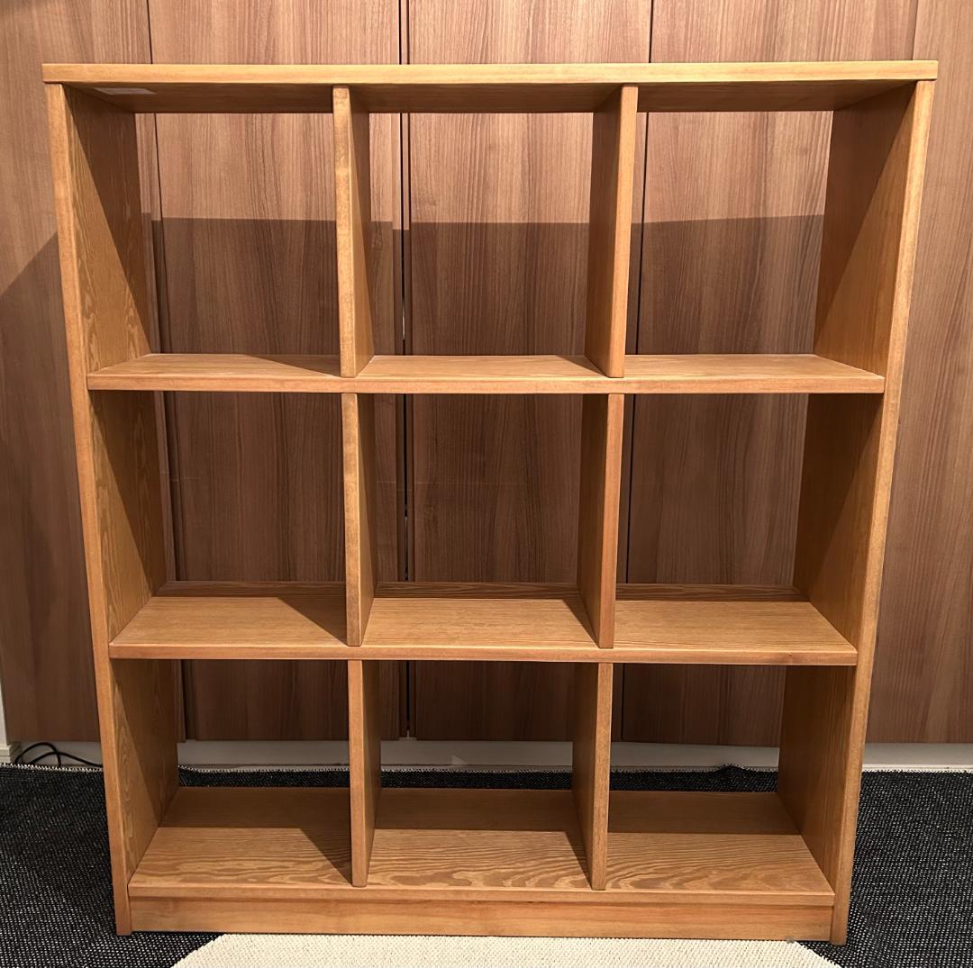 オープンシェルフ 3段3列【ノラ／マム／ ローゼルシェルフ】 オープンシェルフ 木製 北欧 nora. ノラ mam マム ローゼル シェルフ