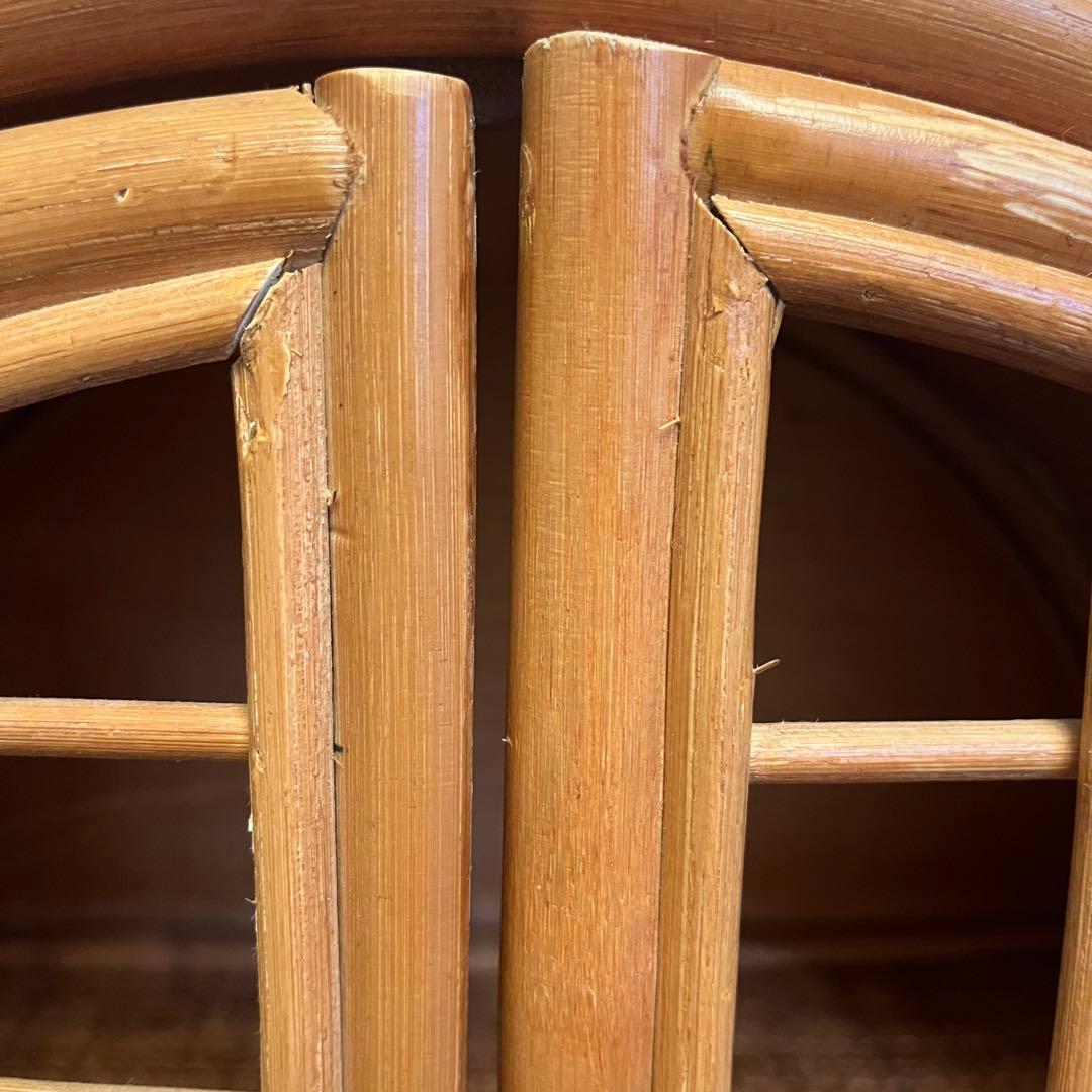 ZARAHOMEラタン アーチ型キャビネット 2段 - メルカリ