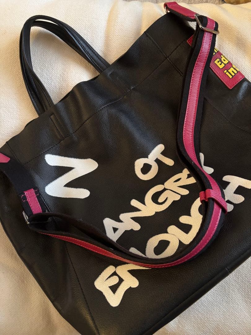 イントキシック intoxic レザーバッグ　黒　ブラック　限定 中古・古着通販】intoxic (イントキシック) トートバッグ ブラック