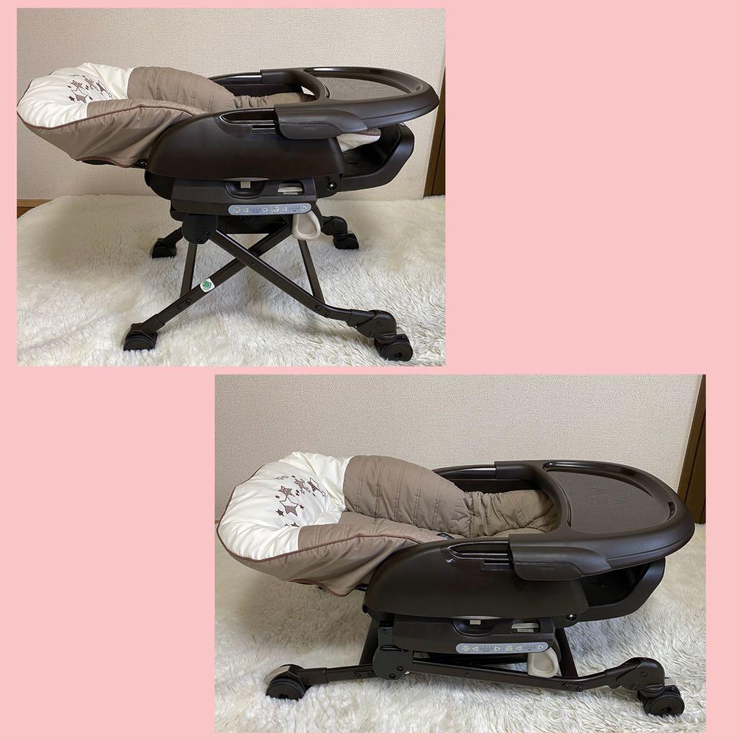 《良品》Combi コンビ ネムリラAT 電動 オートスイング ハイローチェア