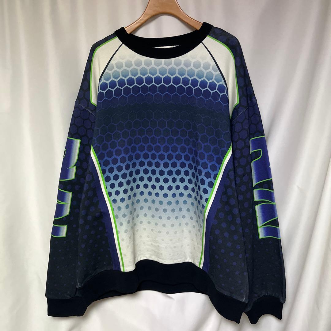 DRIES VAN NOTEN フットボール カットソー スウェット M 総柄 DRIES VAN NOTEN フットボール カットソー スウェット M 総柄 - メルカリ