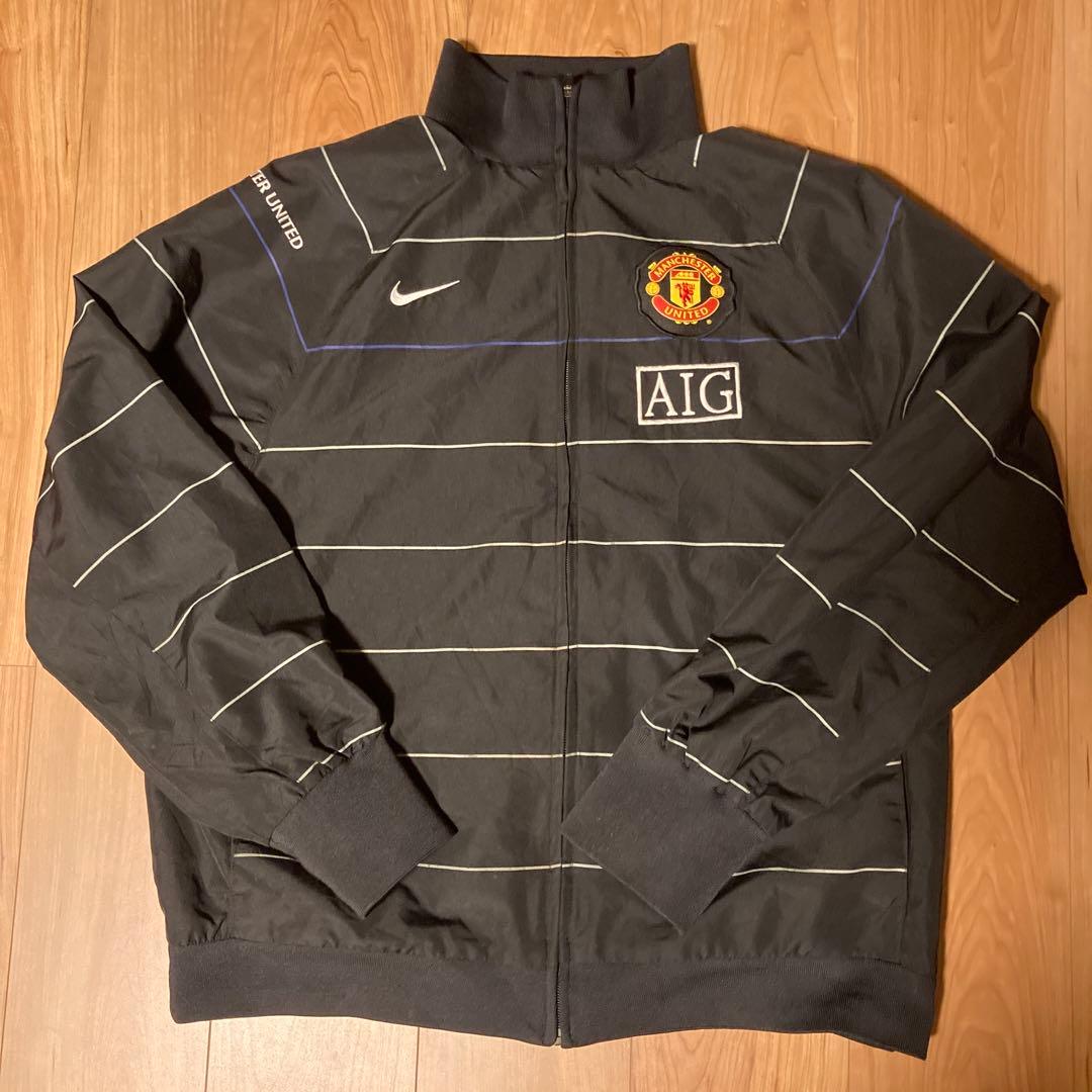 美品❗️00s NIKE マンチェスターユナイテッド トラックジャケット L