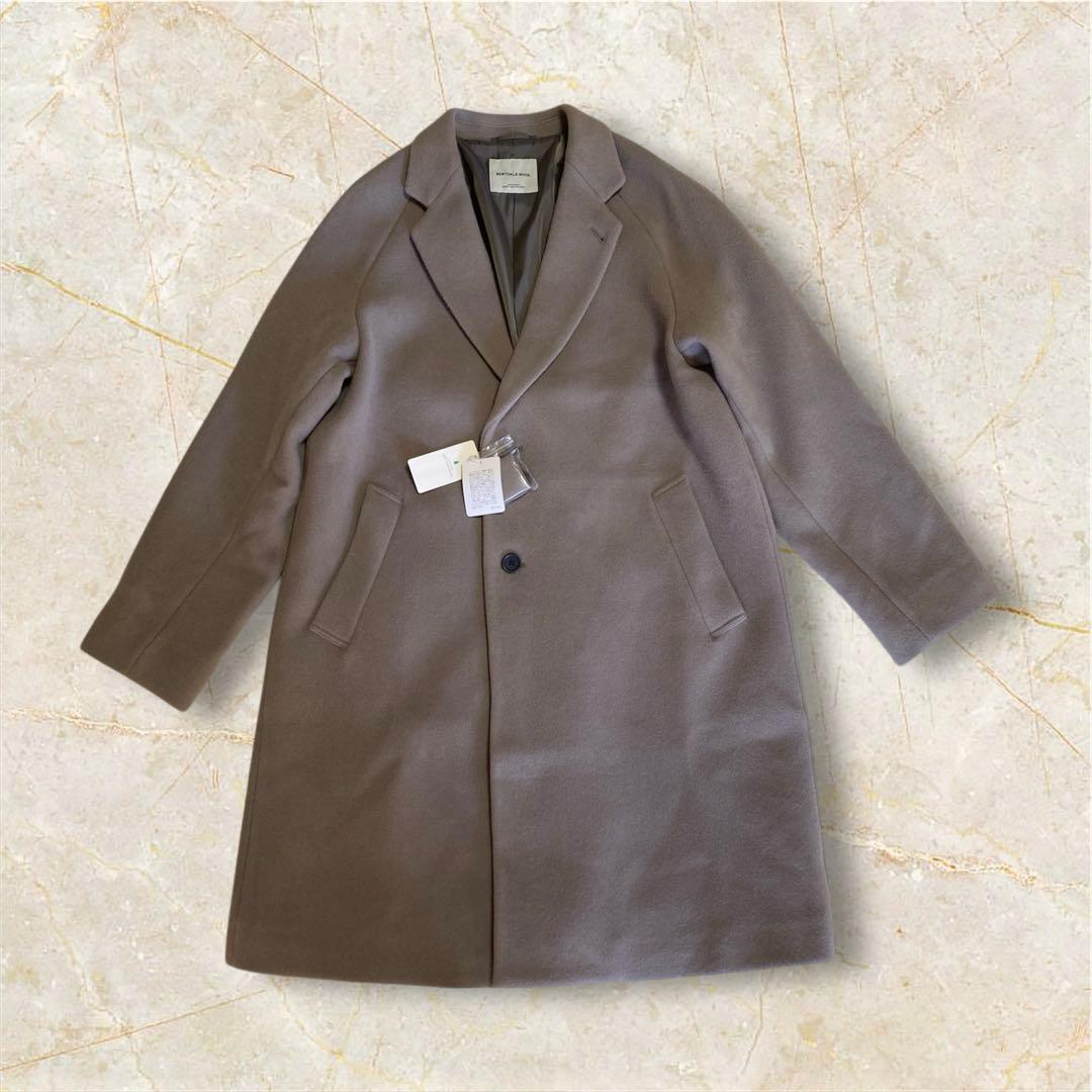 新品タグ付✴︎グリーンレーベル SENTDALE WOOL チェスター XL モカ