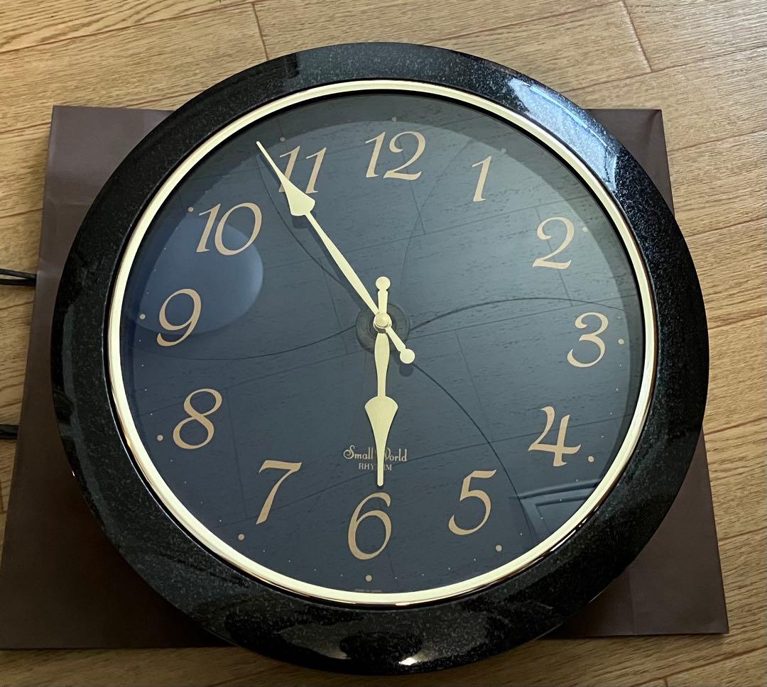 動作確認済み スモールワールド エクロールS からくり時計 リズム