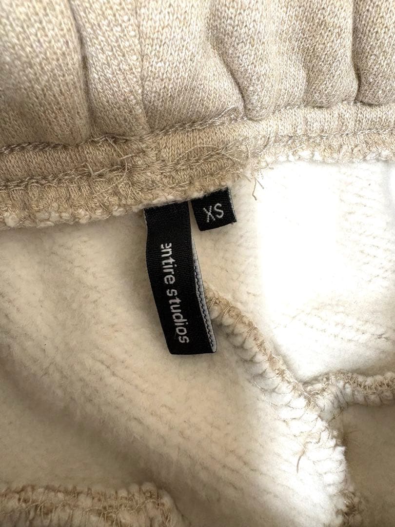 【entire studios】Full sweatpant \"TAUPE\"