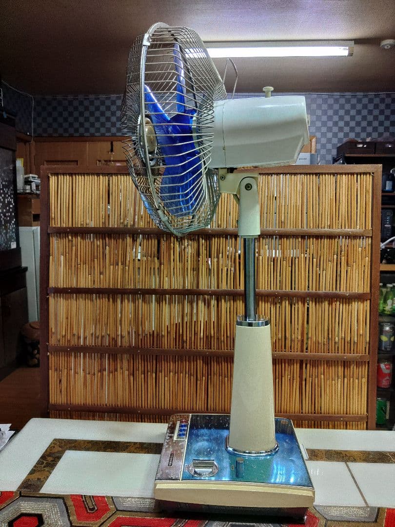 TOSHIBA レトロ扇風機 H-30AW かわいい扇風機 昭和家電 東芝レトロ