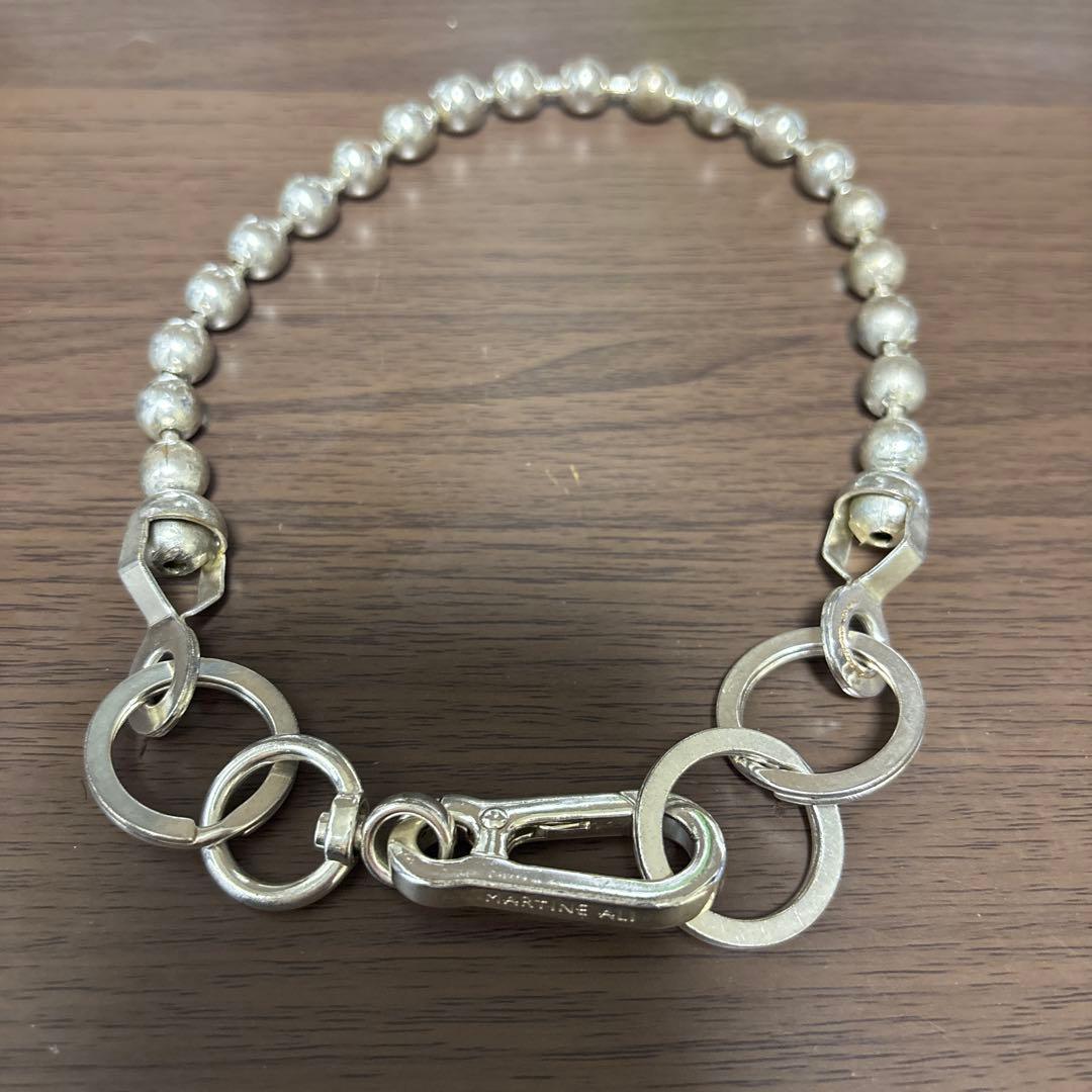 MARTINE ALI シルバーボールチェーンネックレスネックレス - メルカリ