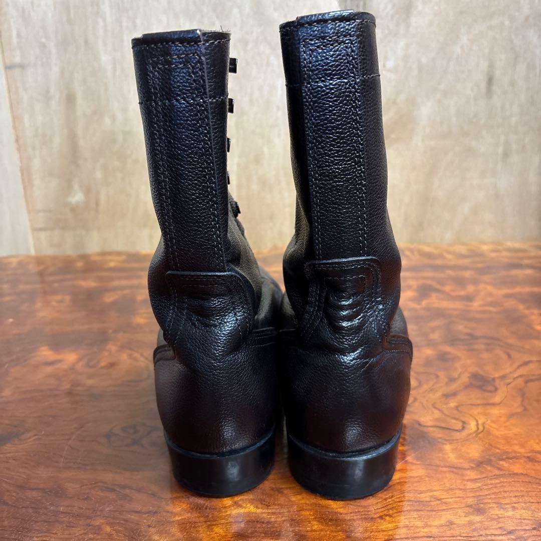 ミリタリーブーツ ブラック レザー ハイカット 26㎝ 0202o187