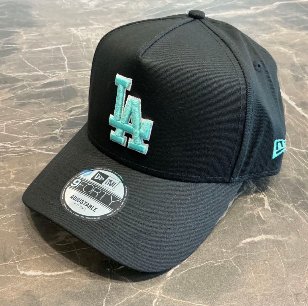 激レア！海外限定 ニューエラ ドジャース ティファニーブルーキャップ