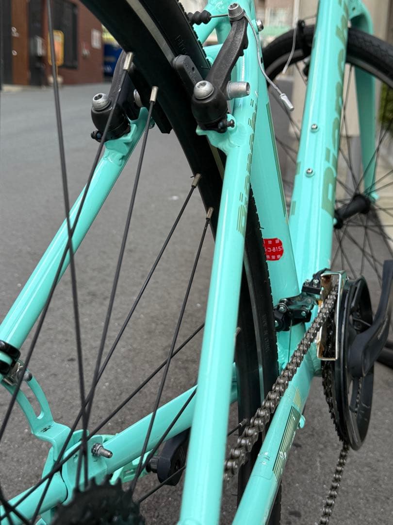 消耗品新品交換済み☆ビアンキ C-SPORTS 1 クロスバイク 47サイズ