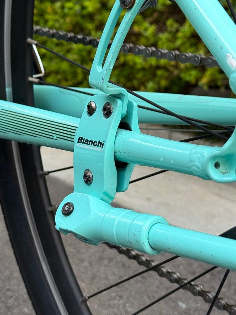 消耗品新品交換済み☆ビアンキ C-SPORTS 1 クロスバイク 47サイズ