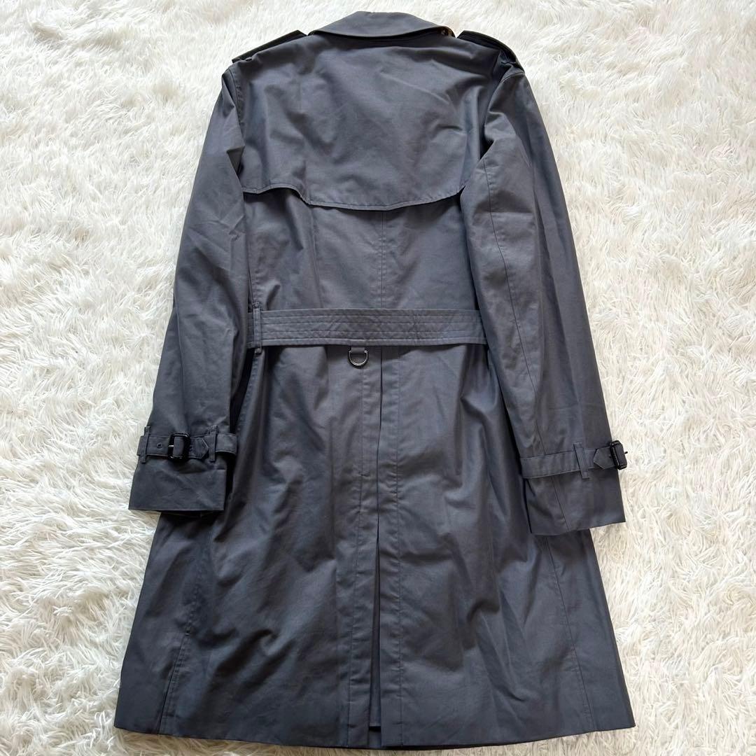極美品】バーバリー トレンチコート 近年モデル チェルシー ネイビー