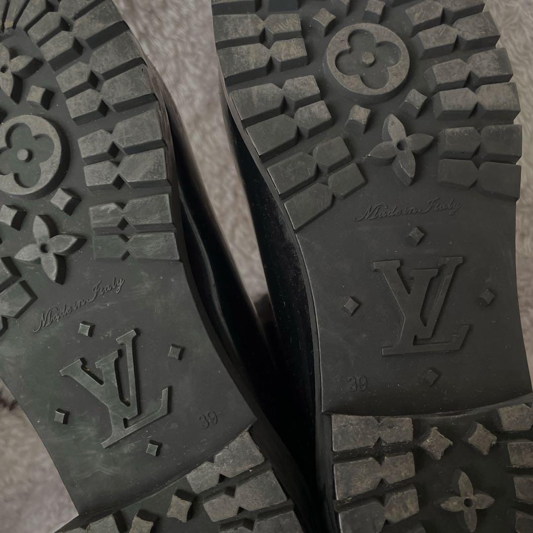 LOUIS VUITTON レインブーツ サイズ 39(24.5cm〜25cm)