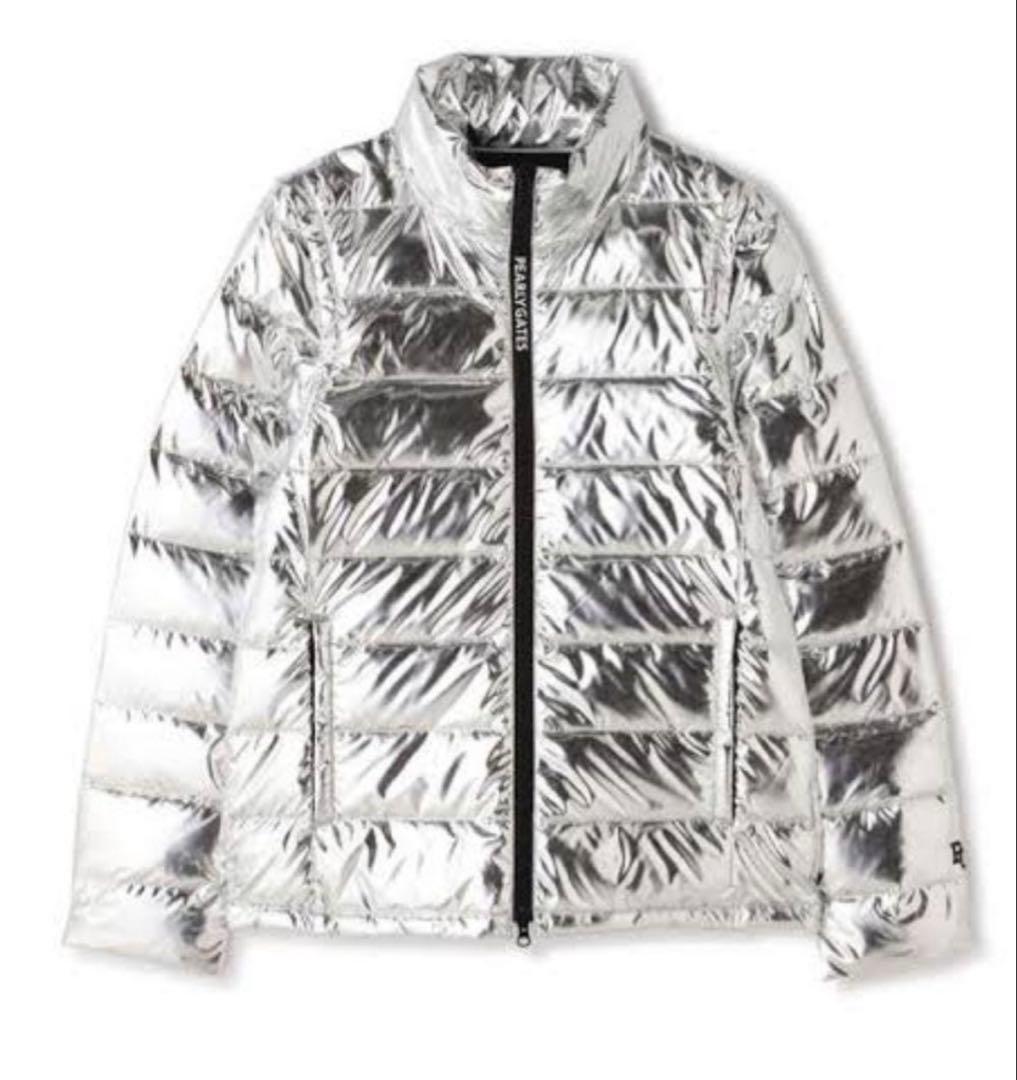 ダンディ様専用）パーリーゲイツ、プラチナシルバー、ダブルジップ