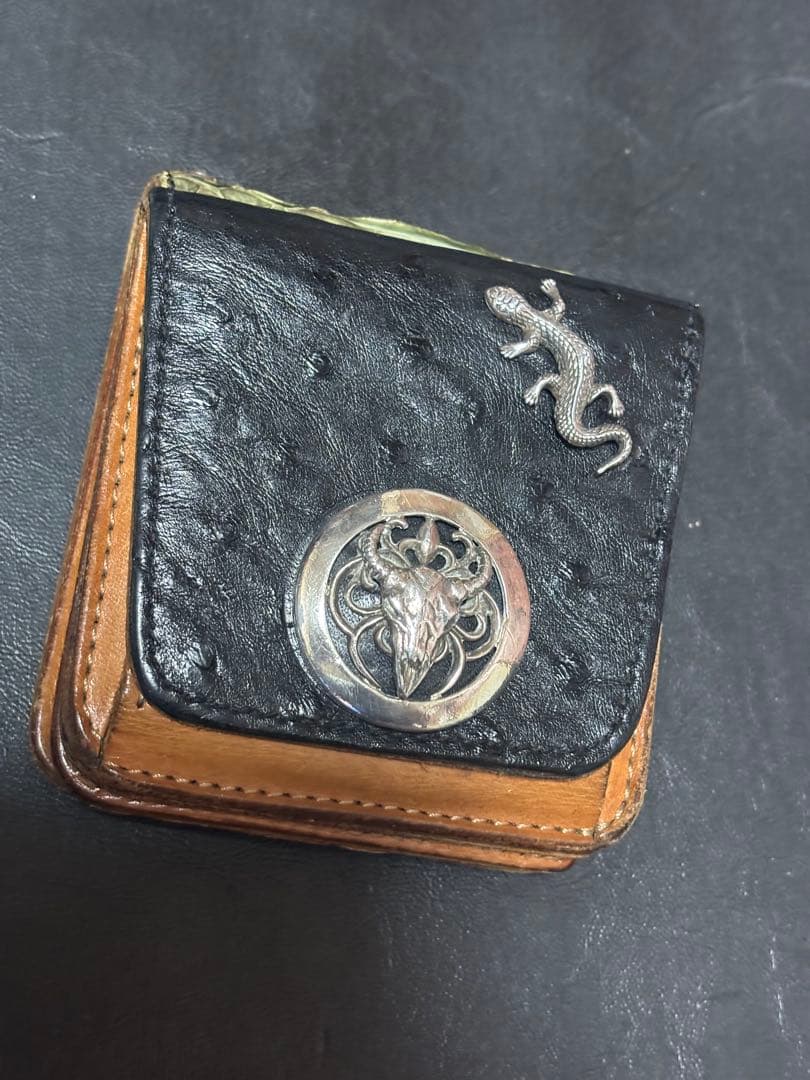 ALZUNI エキゾチックレザー　カスタムウォレット ALZUNI カスタムウォレットの通販 by 一くん's shop｜ラクマ