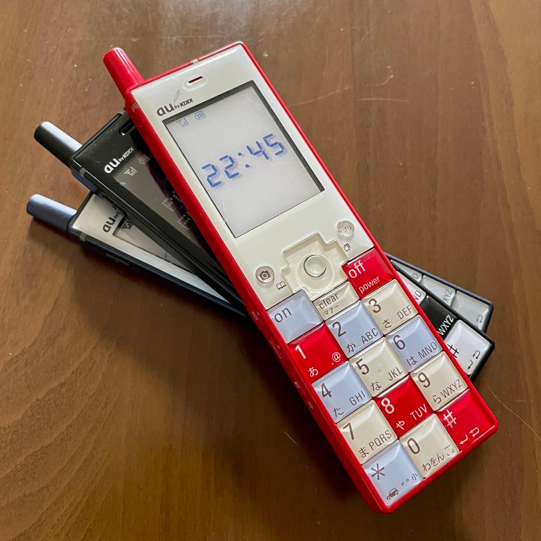 au INFOBAR 初代モデル3色セット - メルカリ