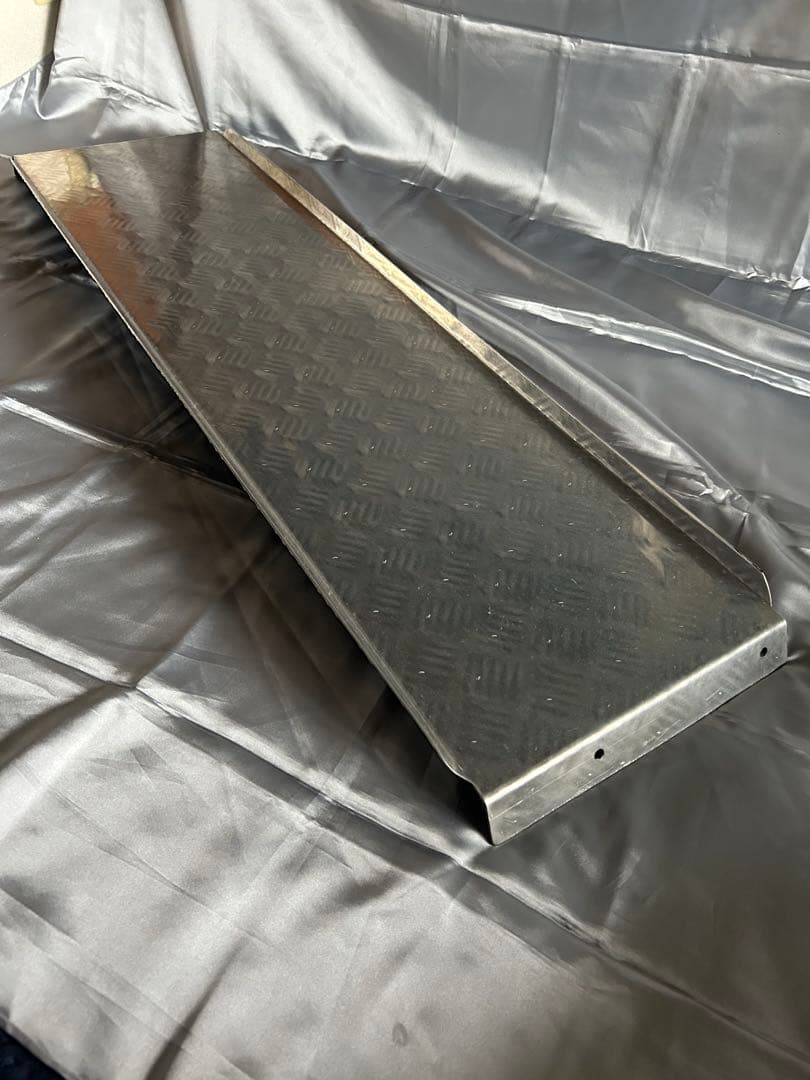 ジムニーjb23☆ -アルミ製縞柄鉄板調 - 頭上ルームラック送料込み♪♪♪