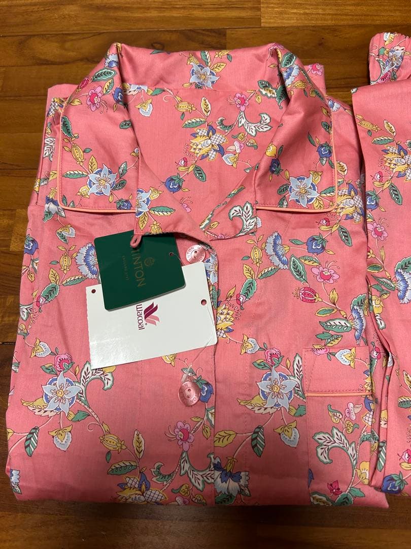 ワコール　ミントン　WACOAL MINTONパジャマ　ルームウェアMサイズ前開 ワコール_リラックス＆スリープ 【綿混】肌側に起毛加工をほどこして