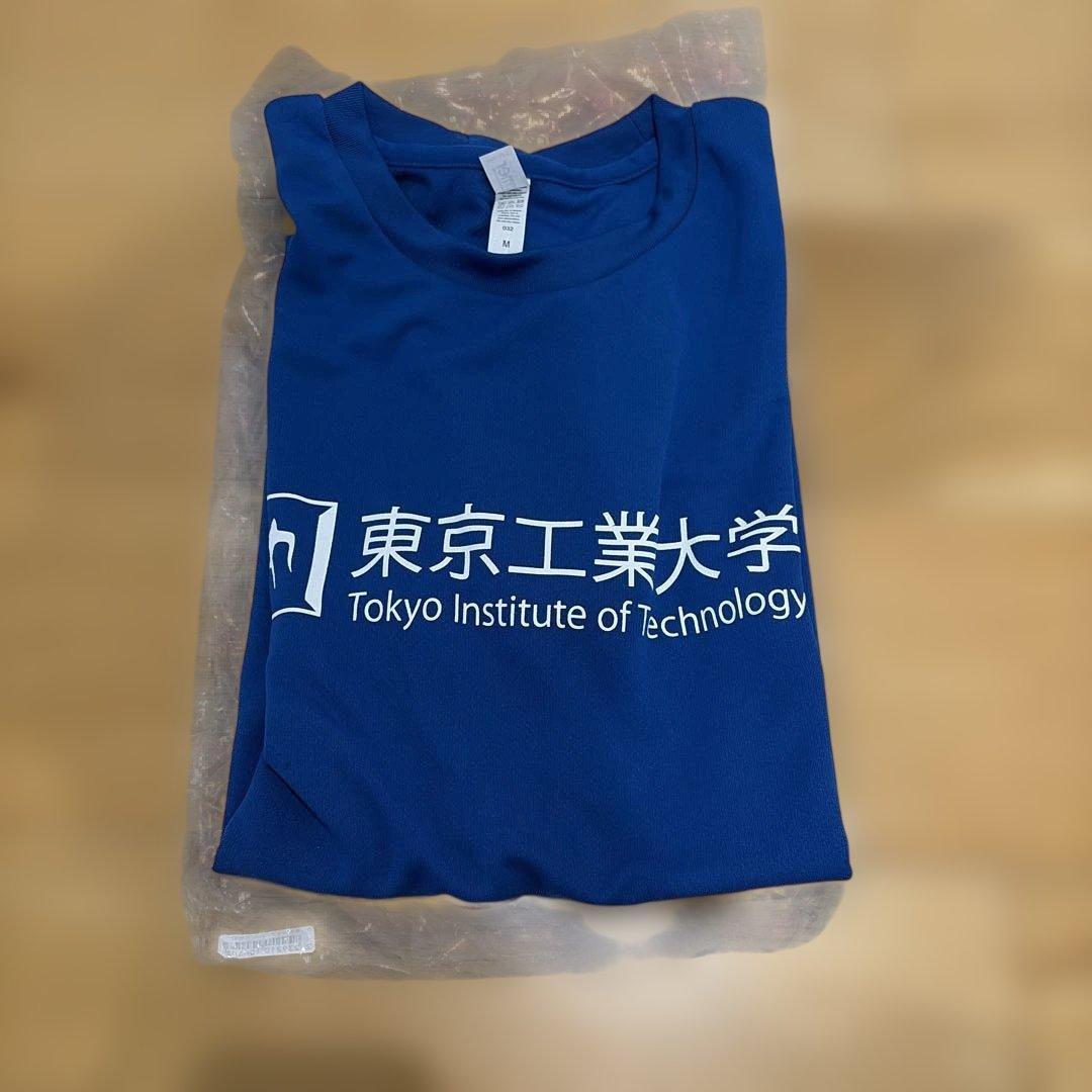 東京工業大学 東京科学大学 東工大 Tシャツ Mサイズ 青 - メルカリ