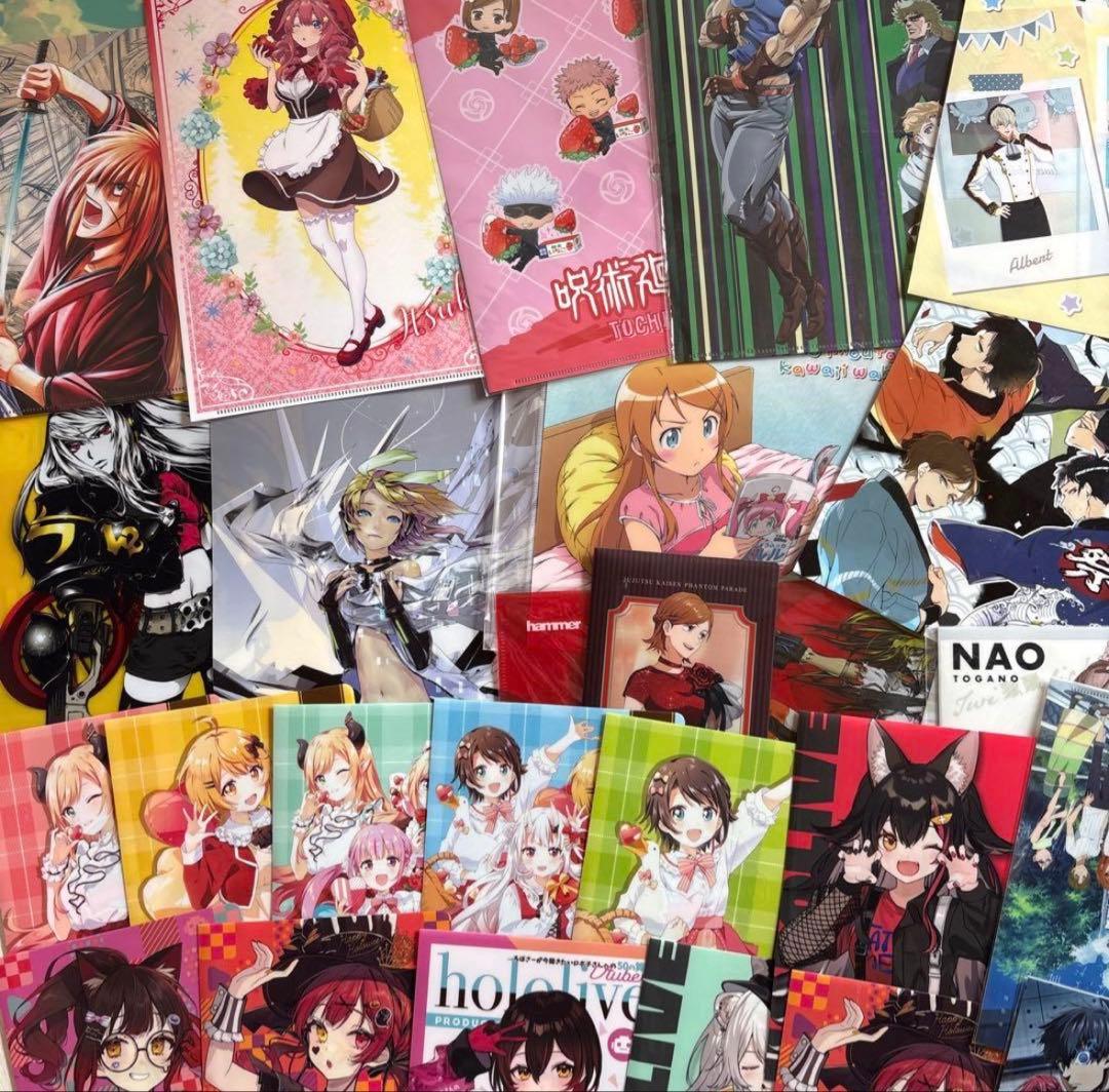 アニメグッズ ノンジャンル クリアファイル 大量 まとめ売り - メルカリ