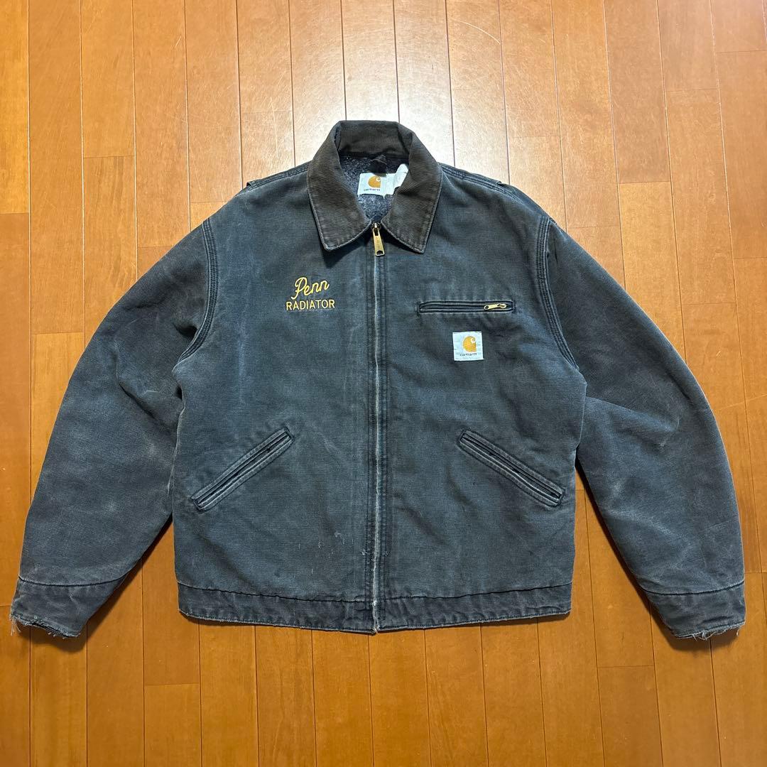 Carharttデトロイトジャケット 80〜90s USA製 JB105 BLK - メルカリ