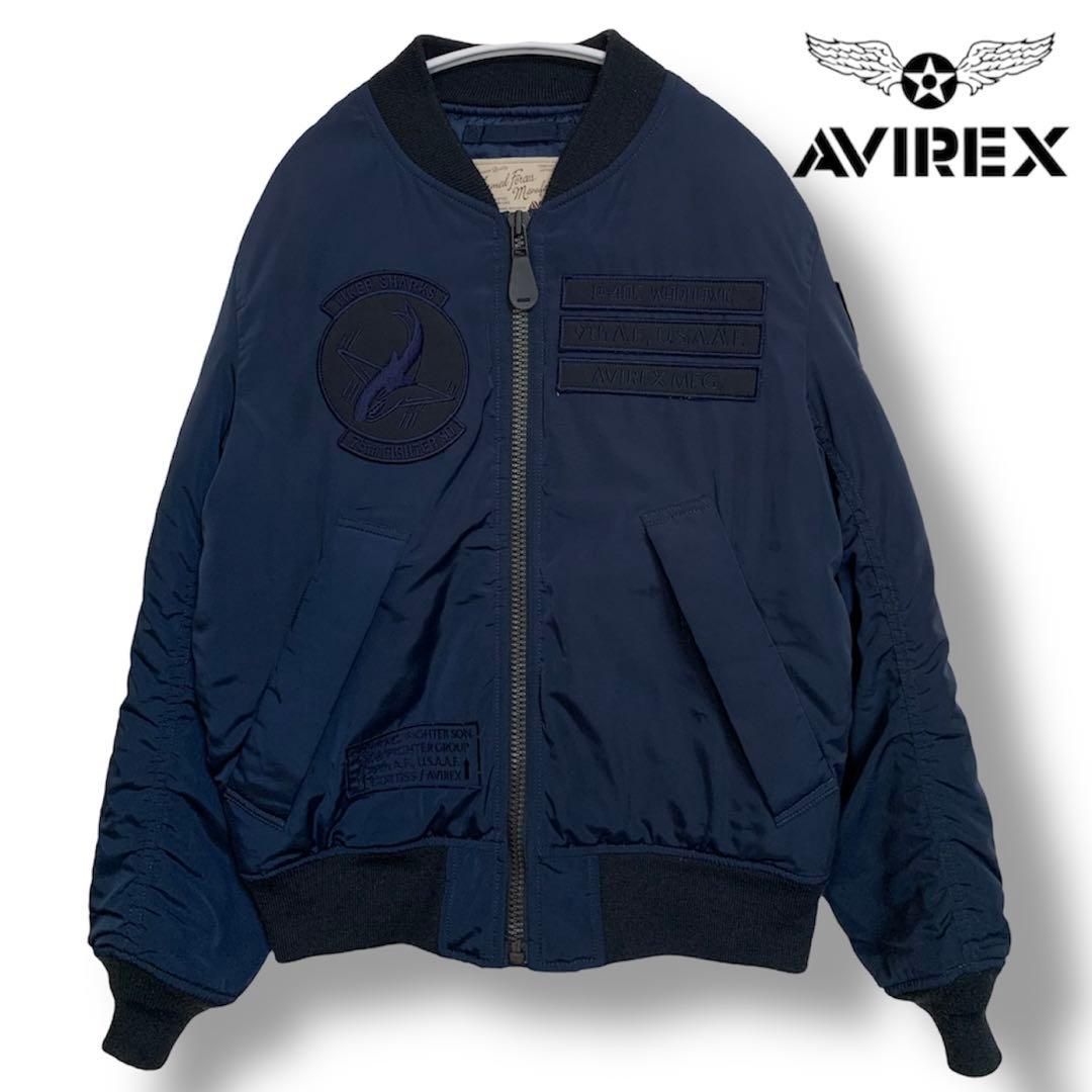 AVIREX アヴィレックス MA-1 TIGER SHARK タイガーシャーク - メルカリ