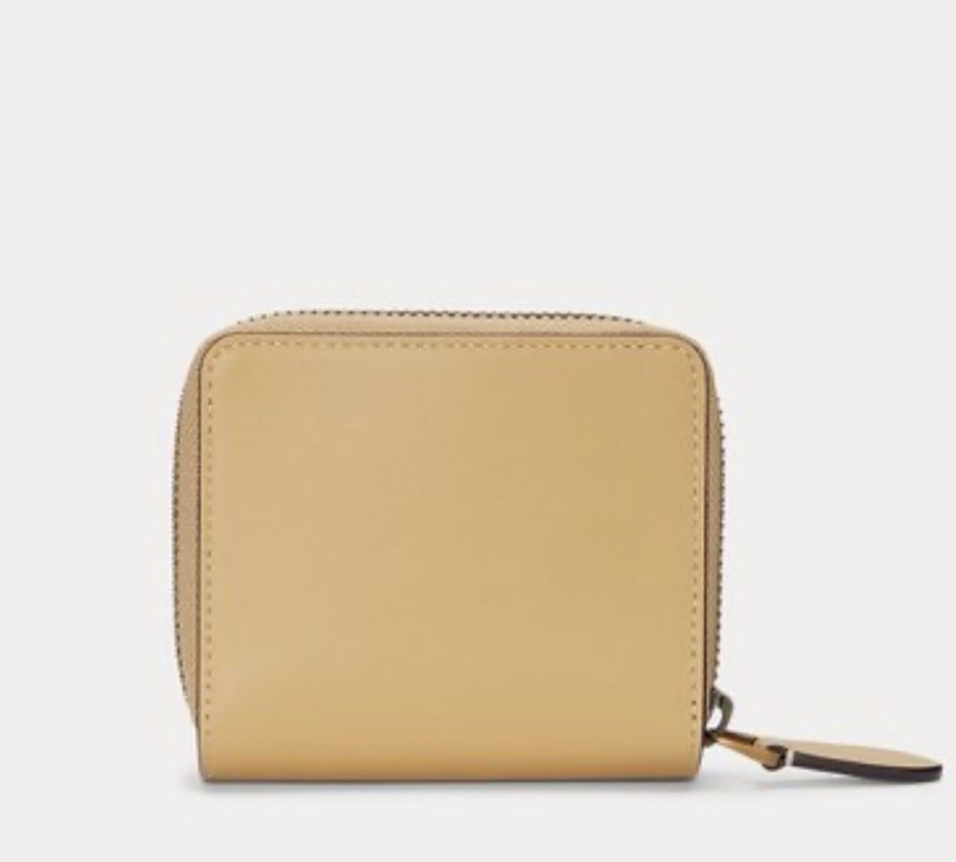 新品未使用】ポロラルフローレン ポロベア レザー 財布 小銭入れ付