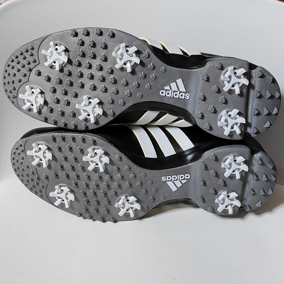 【未使用品】アディダス ゴルフシューズ　黒 ブラック　26.5cm