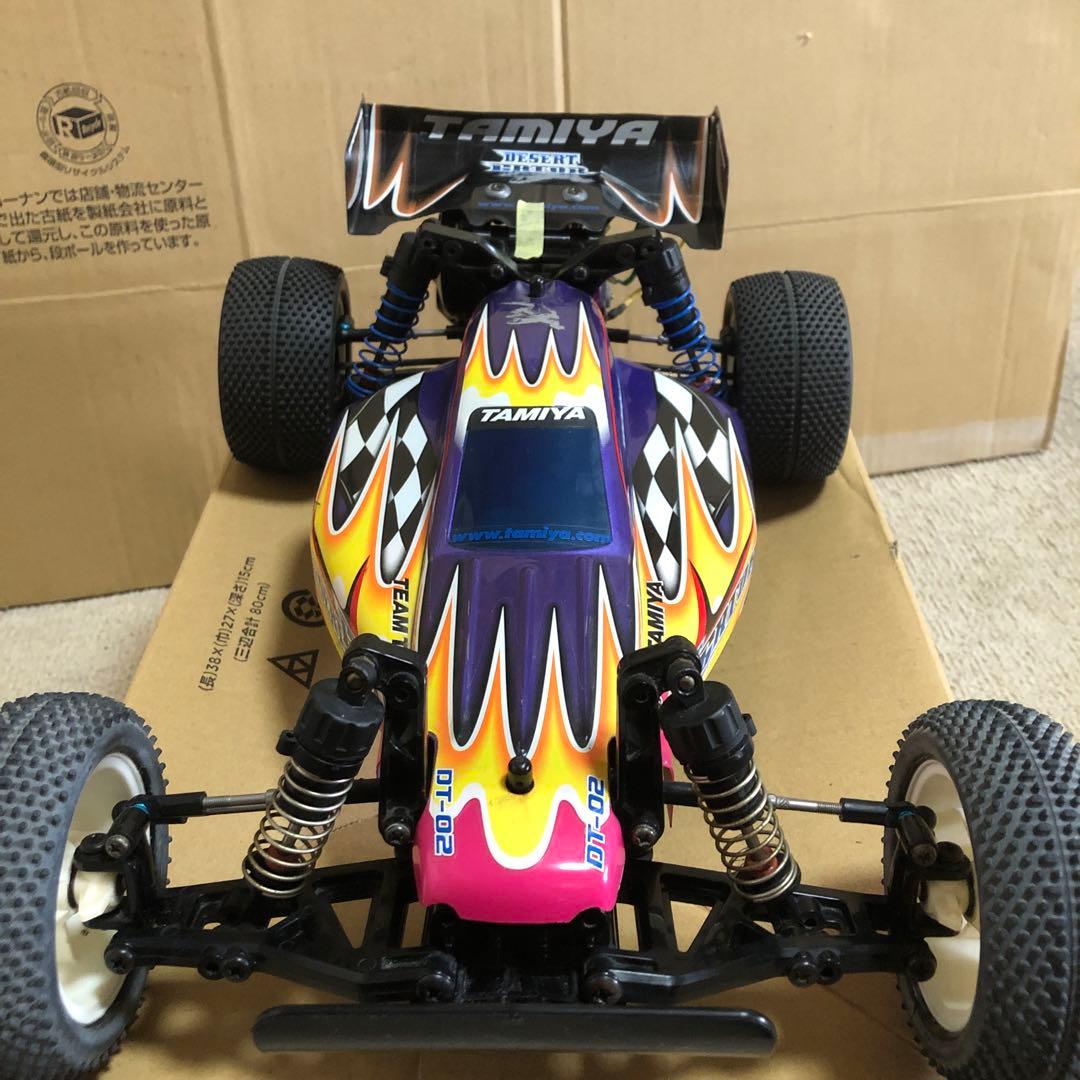 タミヤ DT-02 デザートゲイター改 バギーチャンプ仕様 メカ無しサーボ