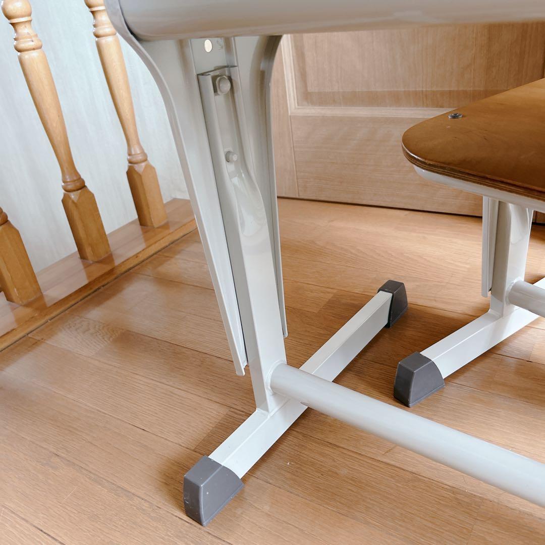 極美品 ダイイチ 第一工業 SSデスク チェア 学校 机 椅子 セット 希少