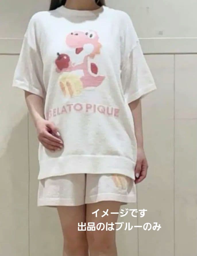 新品 タグ付き ジェラートピケ キノピオ ルームウェア ブルー - メルカリ