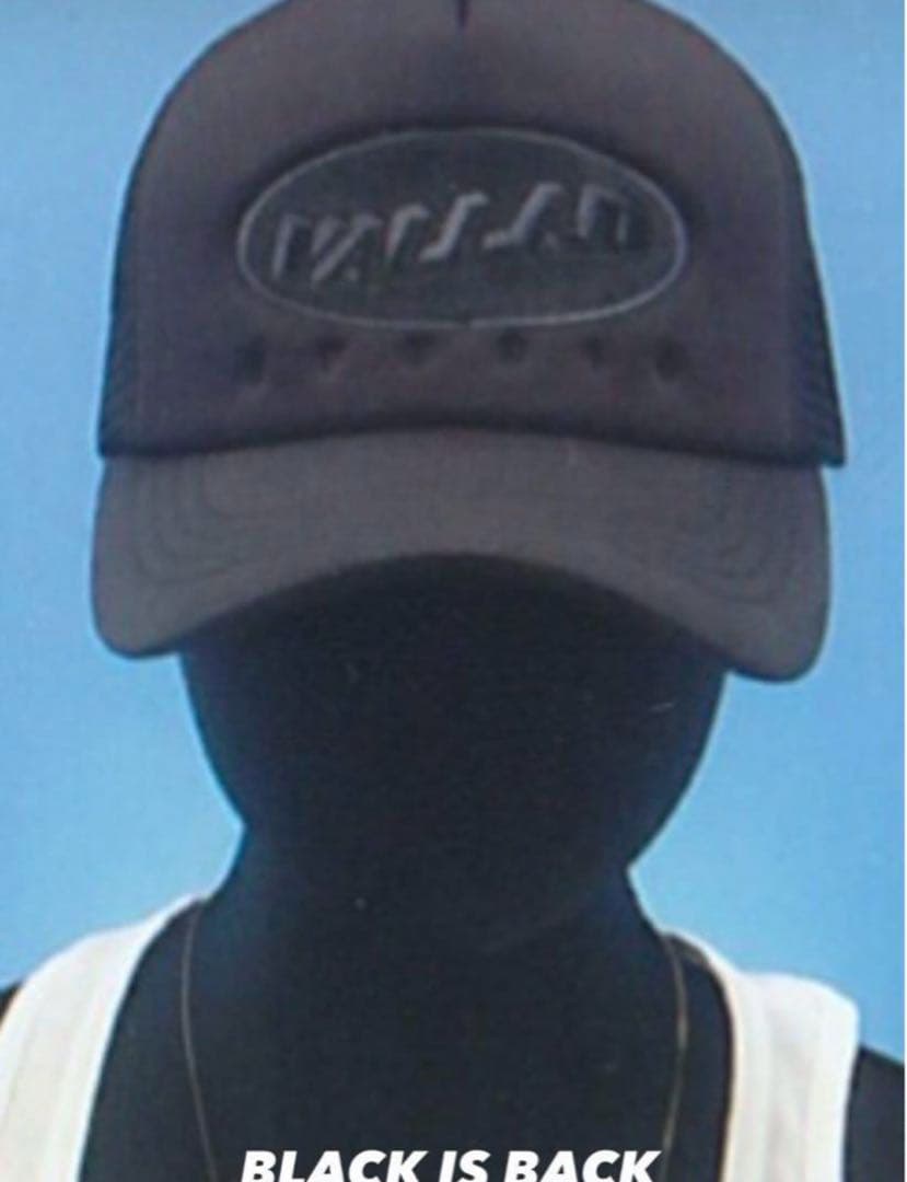 新品未使用io着用 Valled studio 黒×黒 メッシュキャップ - メルカリ