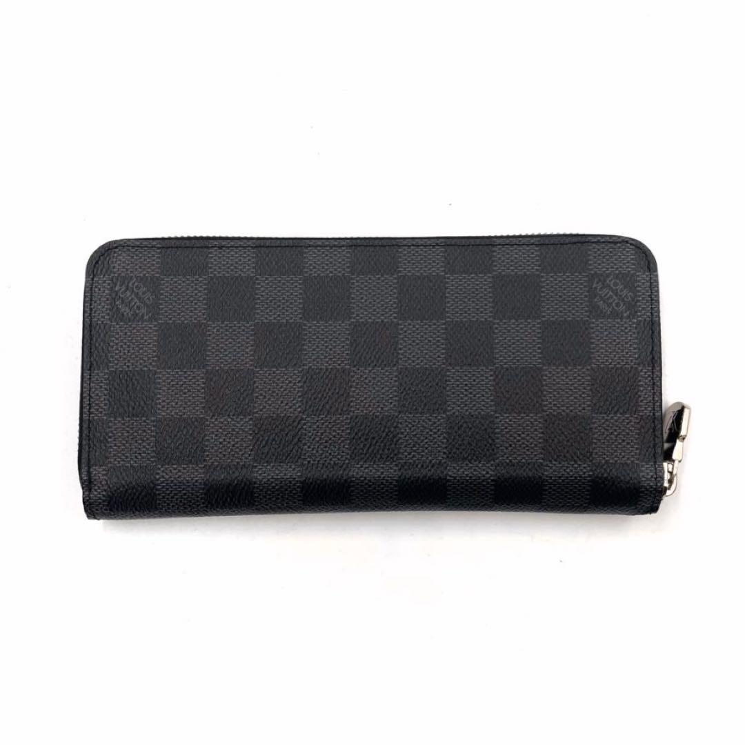 《未使用品》ルイヴィトン ダミエ グラフィット 長財布 ジッピーヴェルティカル