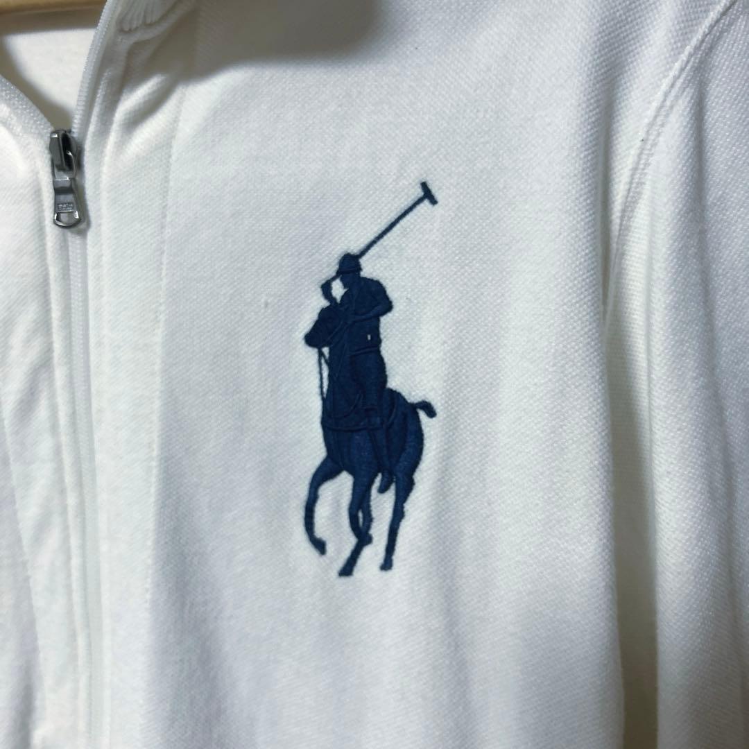 ラルフローレン トラックジャケット 刺繍ロゴ ビッグポニー ジップ