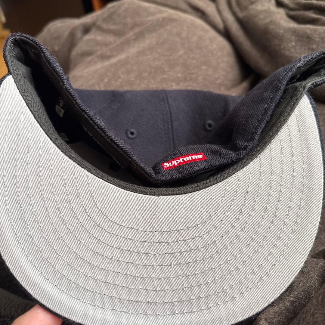 Supreme cap 20AW紺 58.7cm