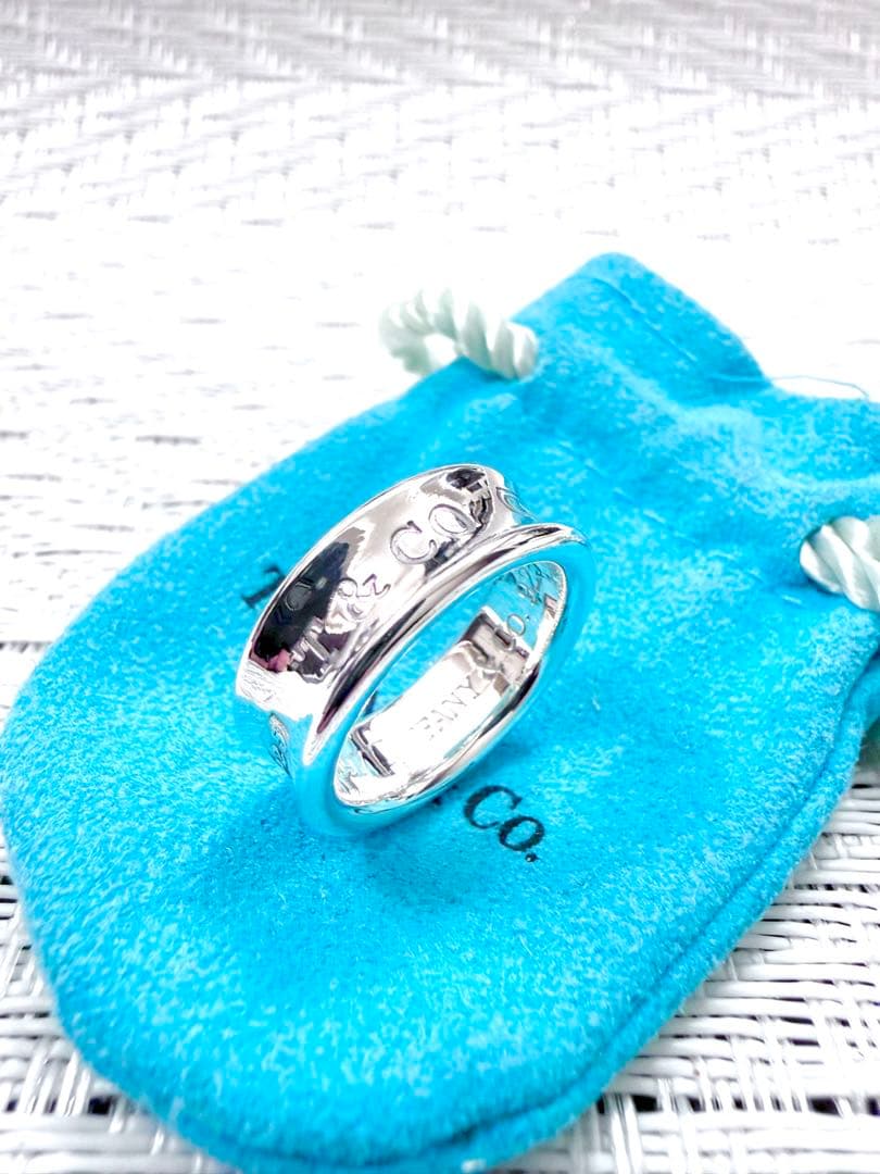 ティファニー ナローリング 指輪 10号 研磨済み 1837 TIFFANY - メルカリ