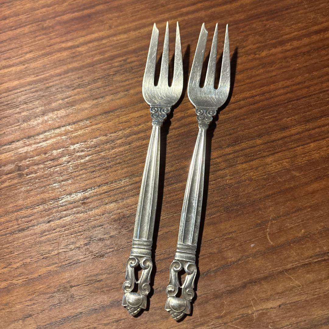 ジョージジェンセン　カトラリー北欧ビンテージ 楽天市場】ジョージ ジェンセン カトラリー 4ピースセット