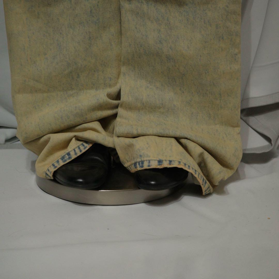 2000's archive paint grunge denim pants - メルカリ