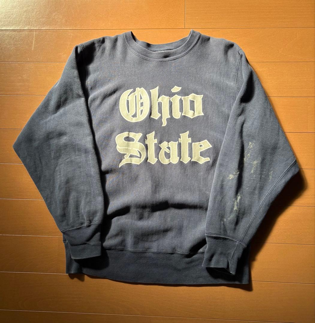 80s Champion チャンピオン リバースウィーブ Ohio レア 80s Champion リバースウィーブパーカー オハイオ 赤 XL | 古着屋 Uan