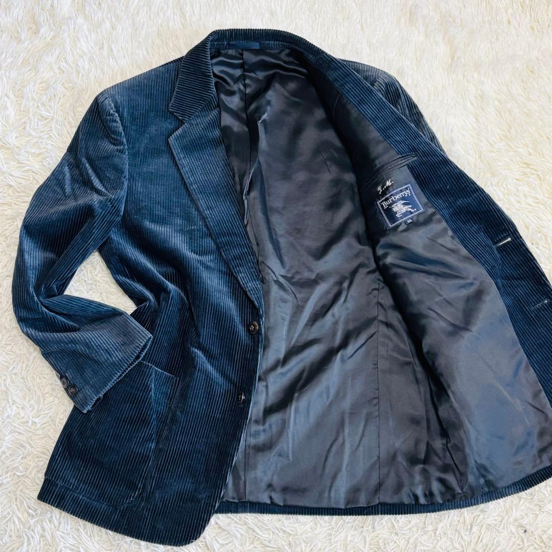 希少◎ BURBERRY バーバリー テーラードジャケット コーデュロイ S